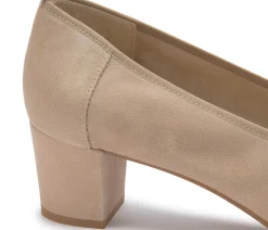 Pumps|Horsch Schuhe Pumps in Übergrößen Beige