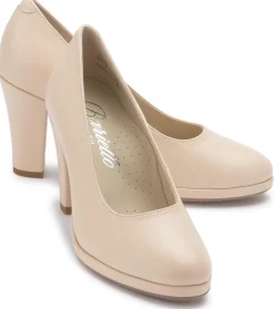 Pumps|High Heels|Horsch Schuhe Pumps in Untergrößen Beige