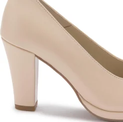 Pumps|High Heels|Horsch Schuhe Pumps in Untergrößen Beige