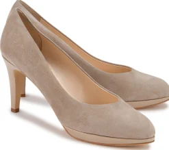 Pumps|High Heels|Horsch Schuhe Pumps in Untergrößen Beige