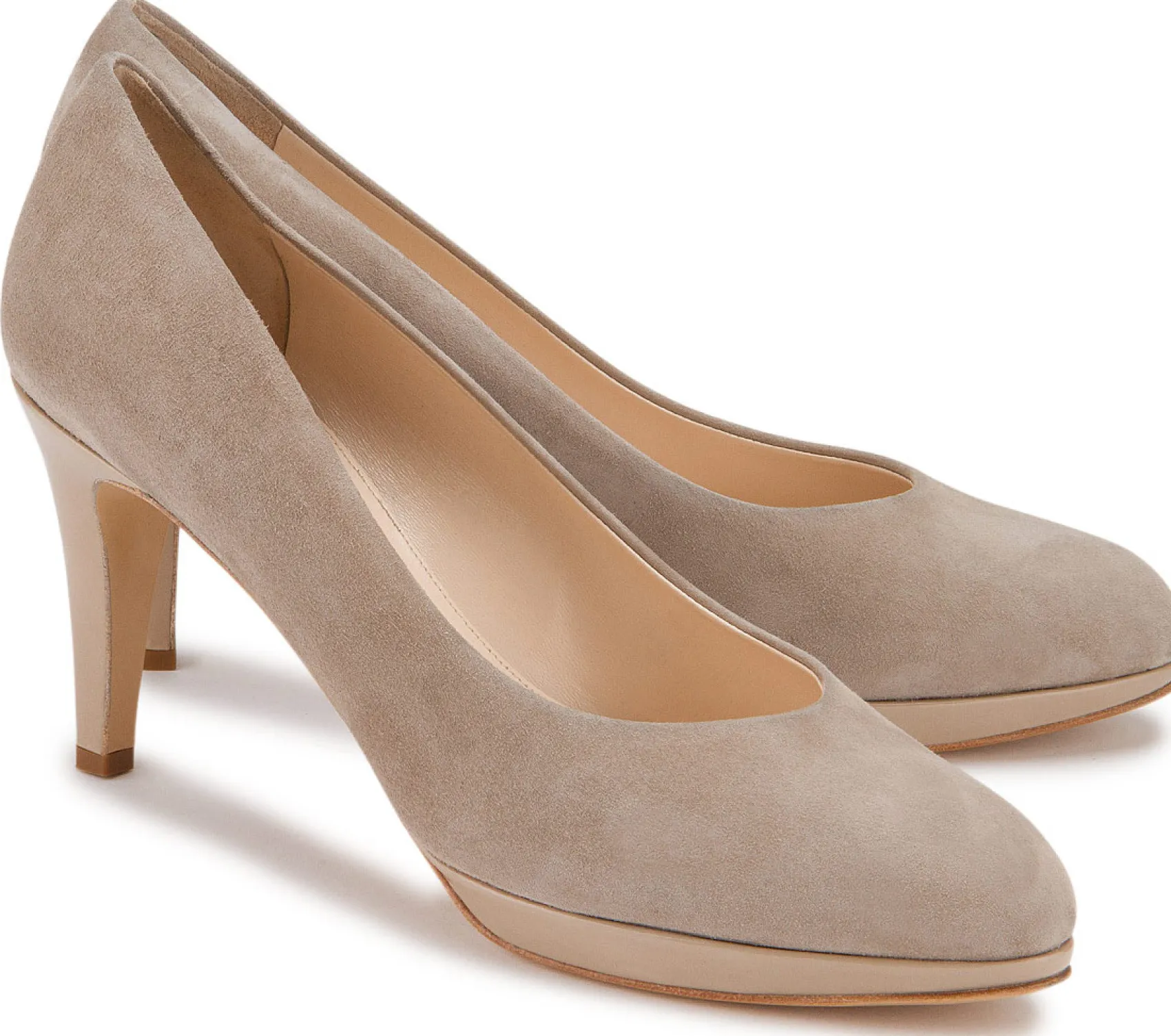 Pumps|High Heels|Horsch Schuhe Pumps in Untergrößen Beige
