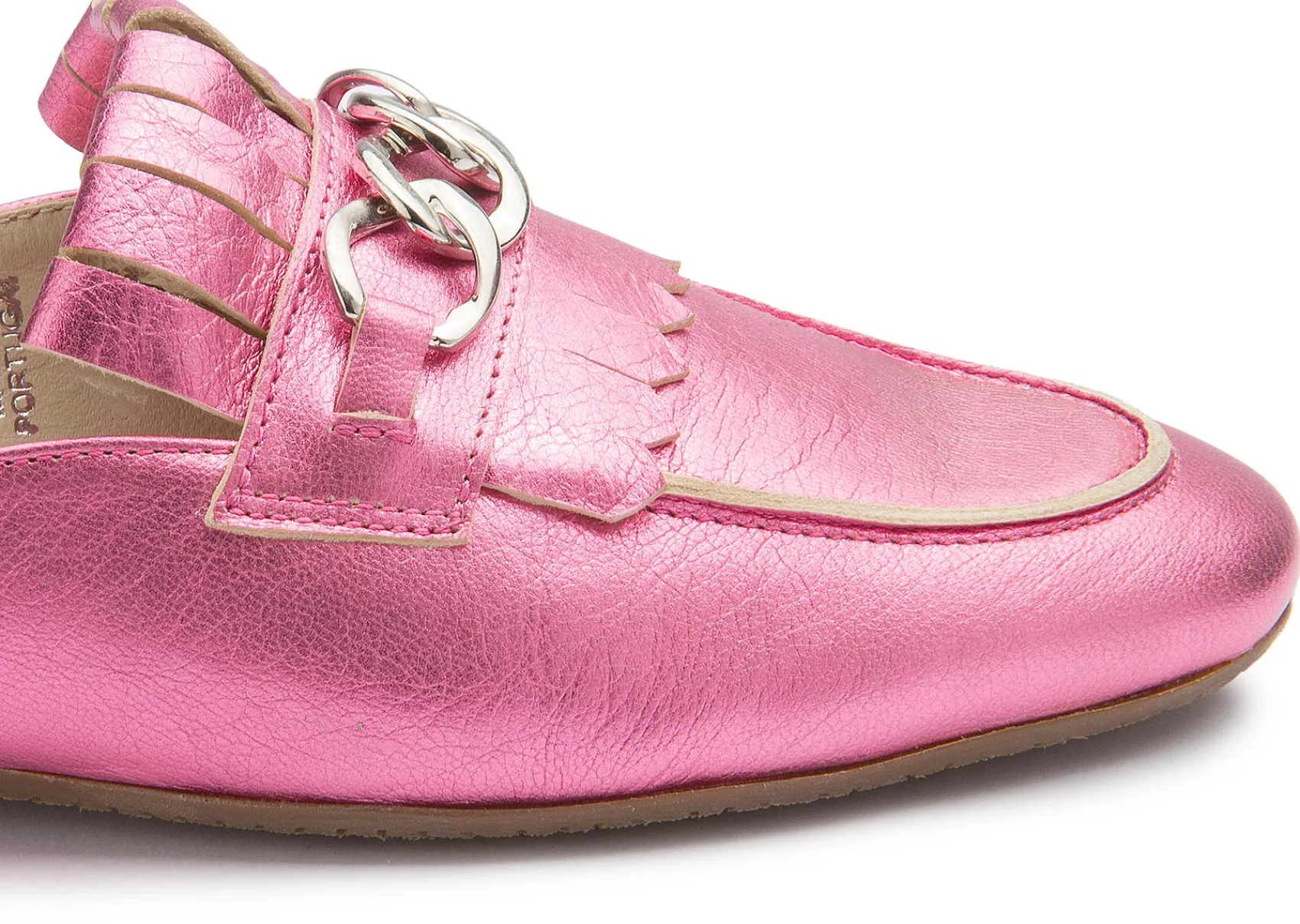 Sandalen|Pantoletten|Horsch Schuhe Sabot in Übergrößen Pink