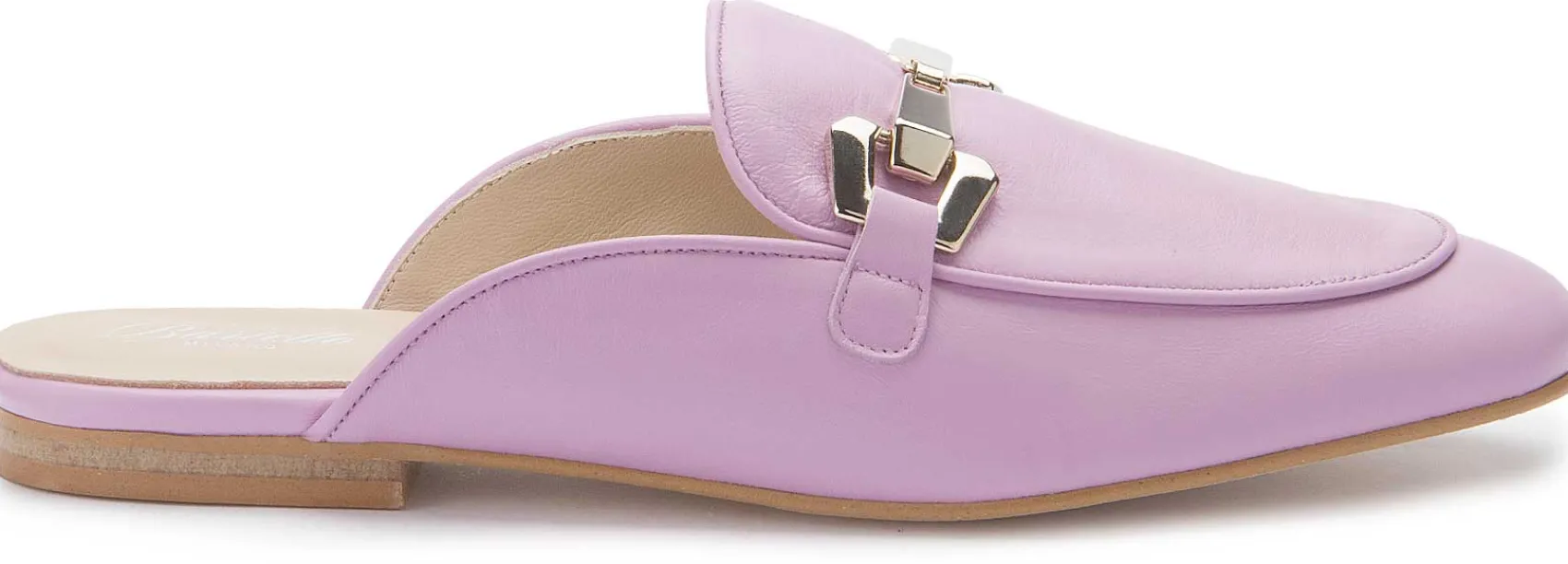 Sandalen|Pantoletten|Horsch Schuhe Sabot in Übergrößen Lila
