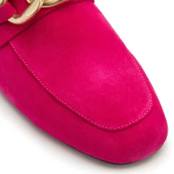 Slipper|Pantoletten|Horsch Schuhe Sabot in Übergrößen Pink