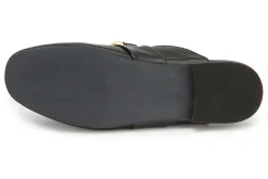 Slipper|Pantoletten|Horsch Schuhe Sabot in Übergrößen Schwarz