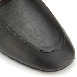 Slipper|Pantoletten|Horsch Schuhe Sabot in Übergrößen Schwarz