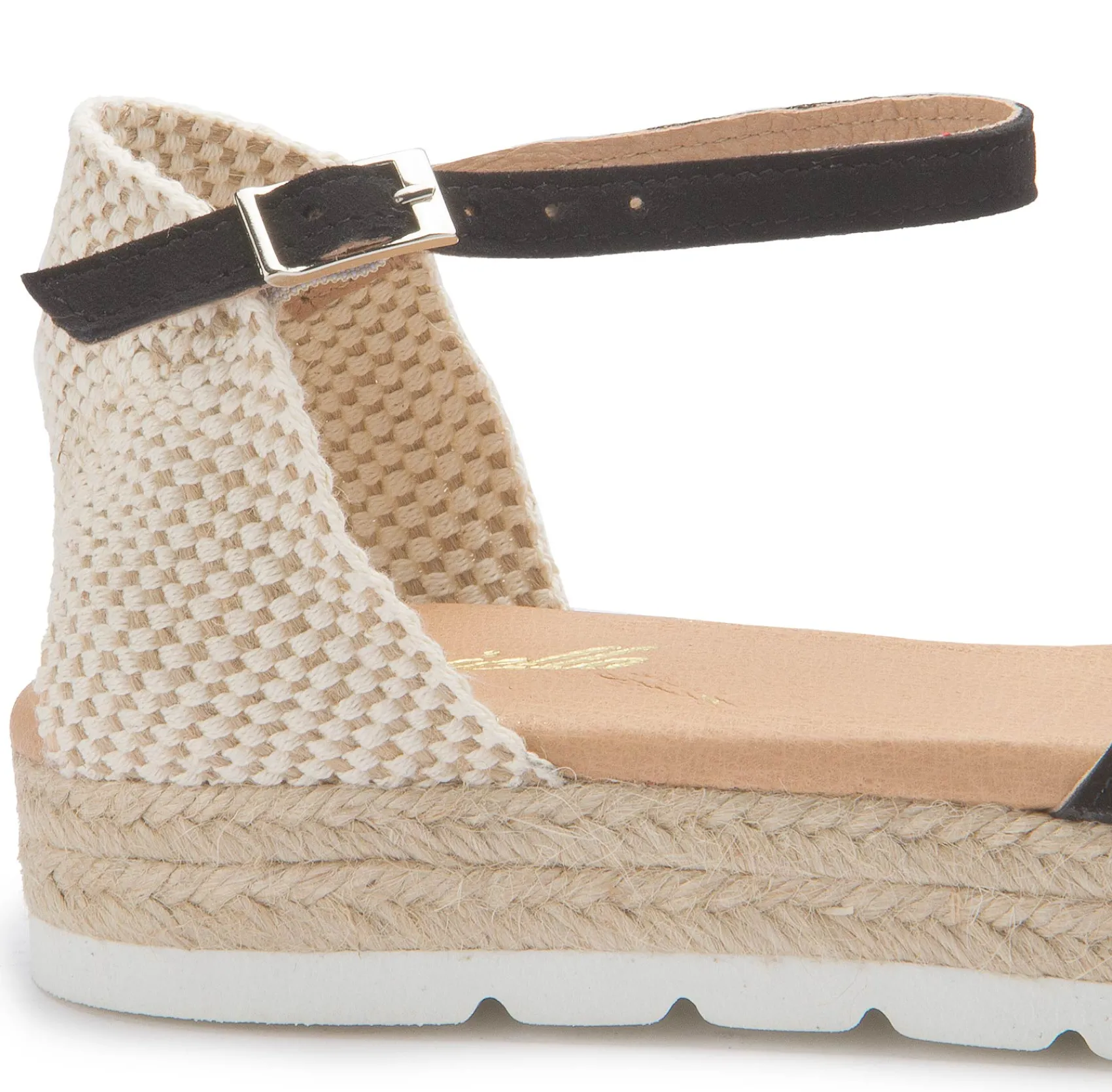 Espadrilles|Sandalen|Horsch Schuhe Sandale in Übergrößen Rot