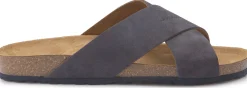 Sandalen|Horsch Schuhe Sandale in Übergrößen Blau