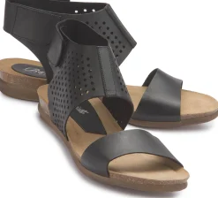 Sandalen|Horsch Schuhe Sandale in Übergrößen Schwarz