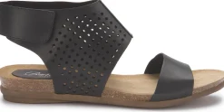 Sandalen|Horsch Schuhe Sandale in Übergrößen Schwarz