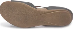 Sandalen|Horsch Schuhe Sandale in Übergrößen Schwarz