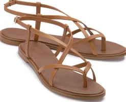 Sandalen|Horsch Schuhe Sandale in Übergrößen Braun