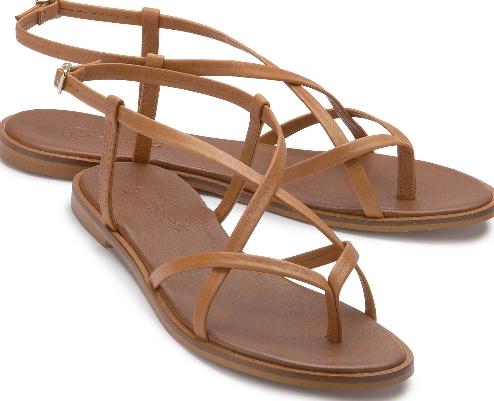 Sandalen|Horsch Schuhe Sandale in Übergrößen Braun