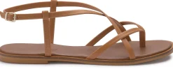 Sandalen|Horsch Schuhe Sandale in Übergrößen Braun