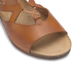 Sandalen|Horsch Schuhe Sandale in Übergrößen Braun