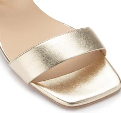Sandalen|Horsch Schuhe Sandale in Übergrößen Gold