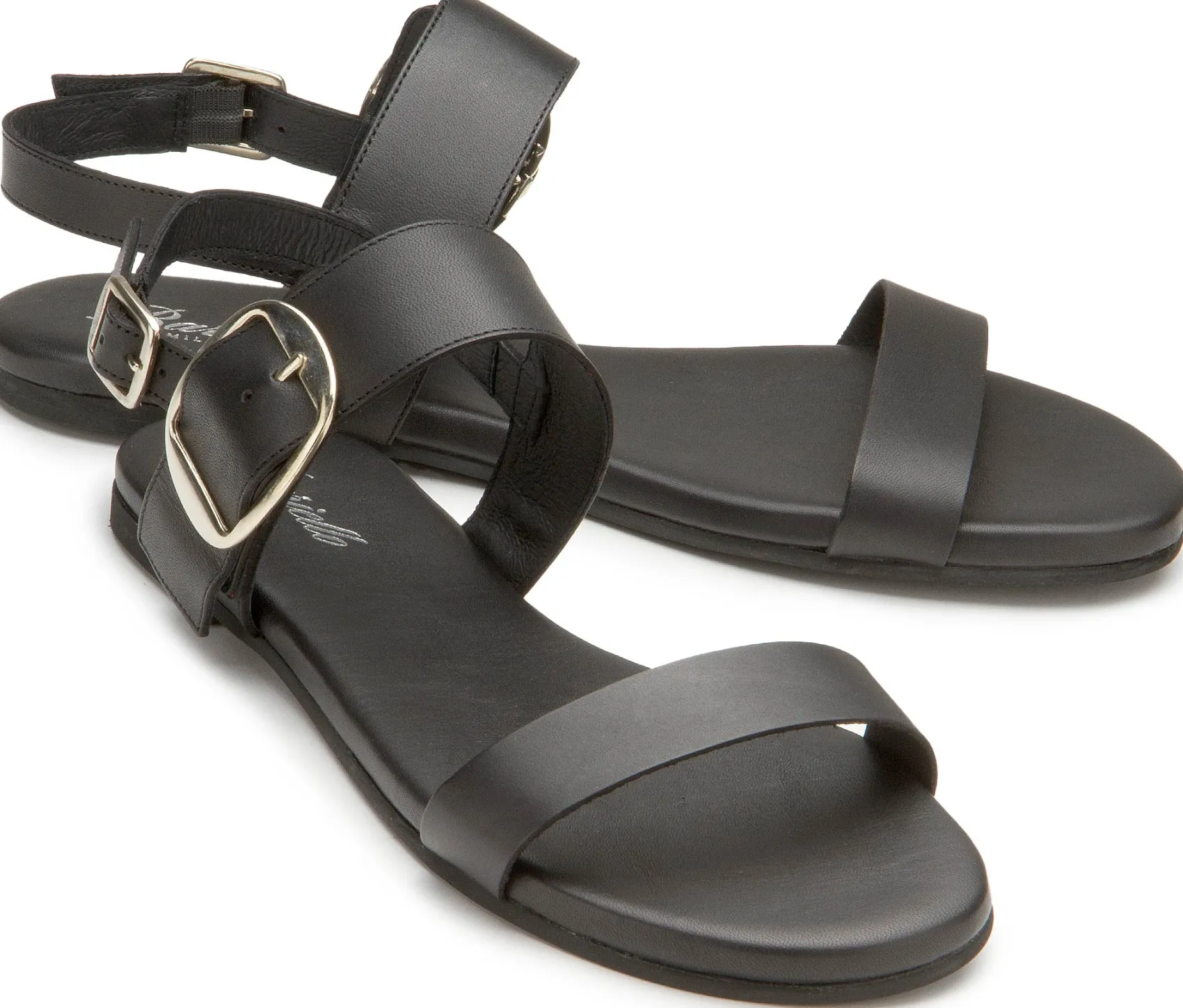 Sandalen|Horsch Schuhe Sandale in Übergrößen Schwarz