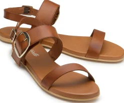 Sandalen|Horsch Schuhe Sandale in Übergrößen Braun