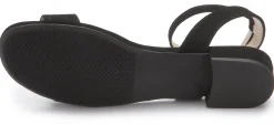 Sandalen|Horsch Schuhe Sandale in Übergrößen Schwarz