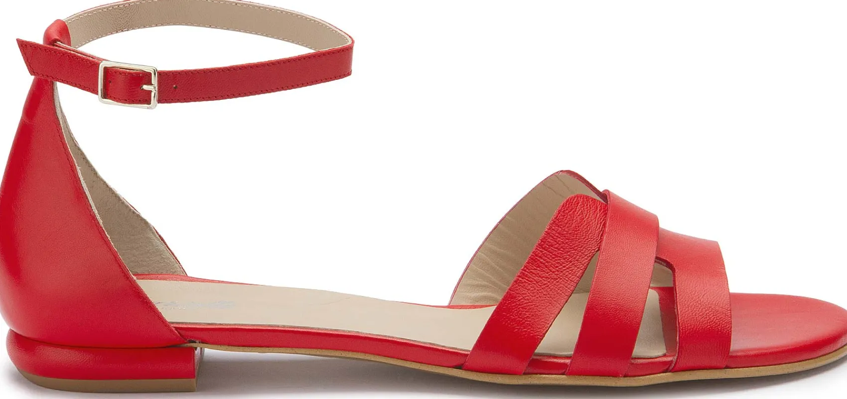 Sandalen|Horsch Schuhe Sandale in Übergrößen Rot