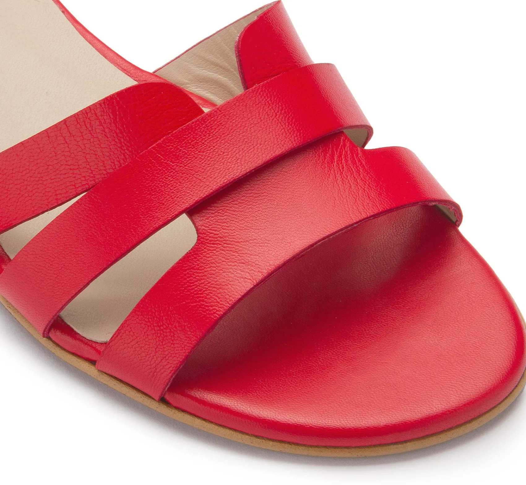 Sandalen|Horsch Schuhe Sandale in Übergrößen Rot
