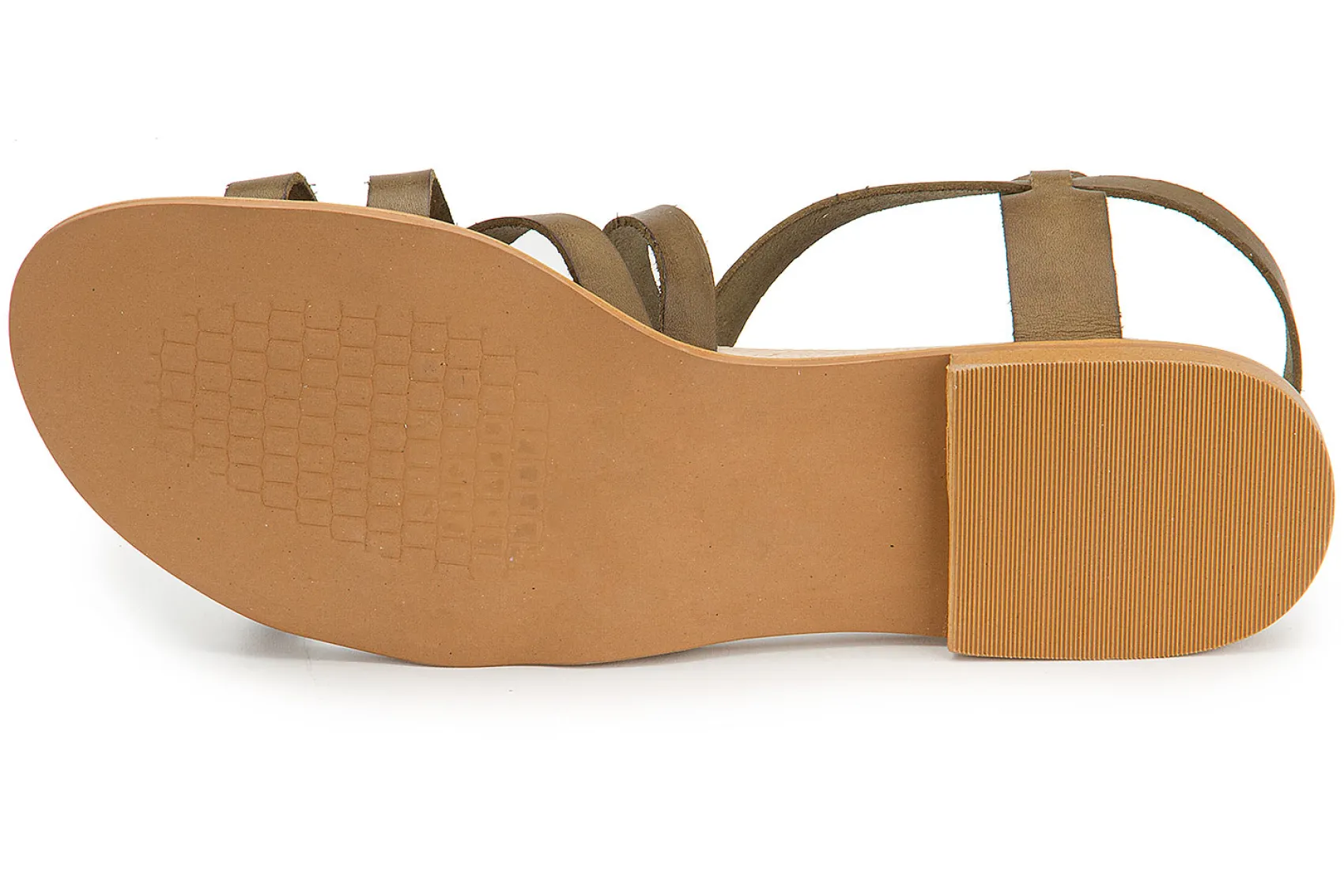 Sandalen|Horsch Schuhe Sandale in Übergrößen Grün