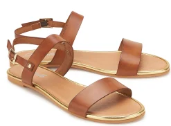Sandalen|Horsch Schuhe Sandale in Übergrößen Braun