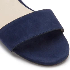 Sandalen|Horsch Schuhe Sandale in Übergrößen Blau