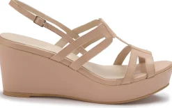 Sandalen|Horsch Schuhe Sandale in Übergrößen Beige