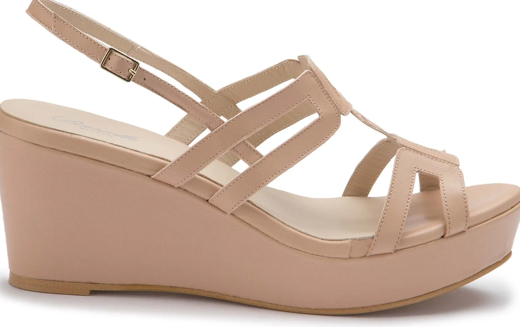 Sandalen|Horsch Schuhe Sandale in Übergrößen Beige