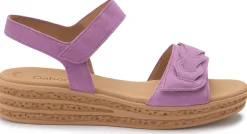 Sandalen|Gabor Sandale in Übergrößen Lila