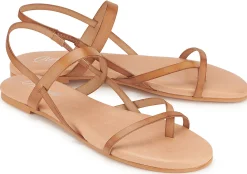 Sandalen|Horsch Schuhe Sandale in Übergrößen Braun