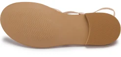 Sandalen|Horsch Schuhe Sandale in Übergrößen Gold