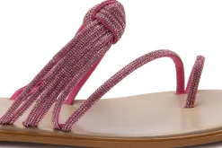 Sandalen|Horsch Schuhe Sandale in Übergrößen Pink