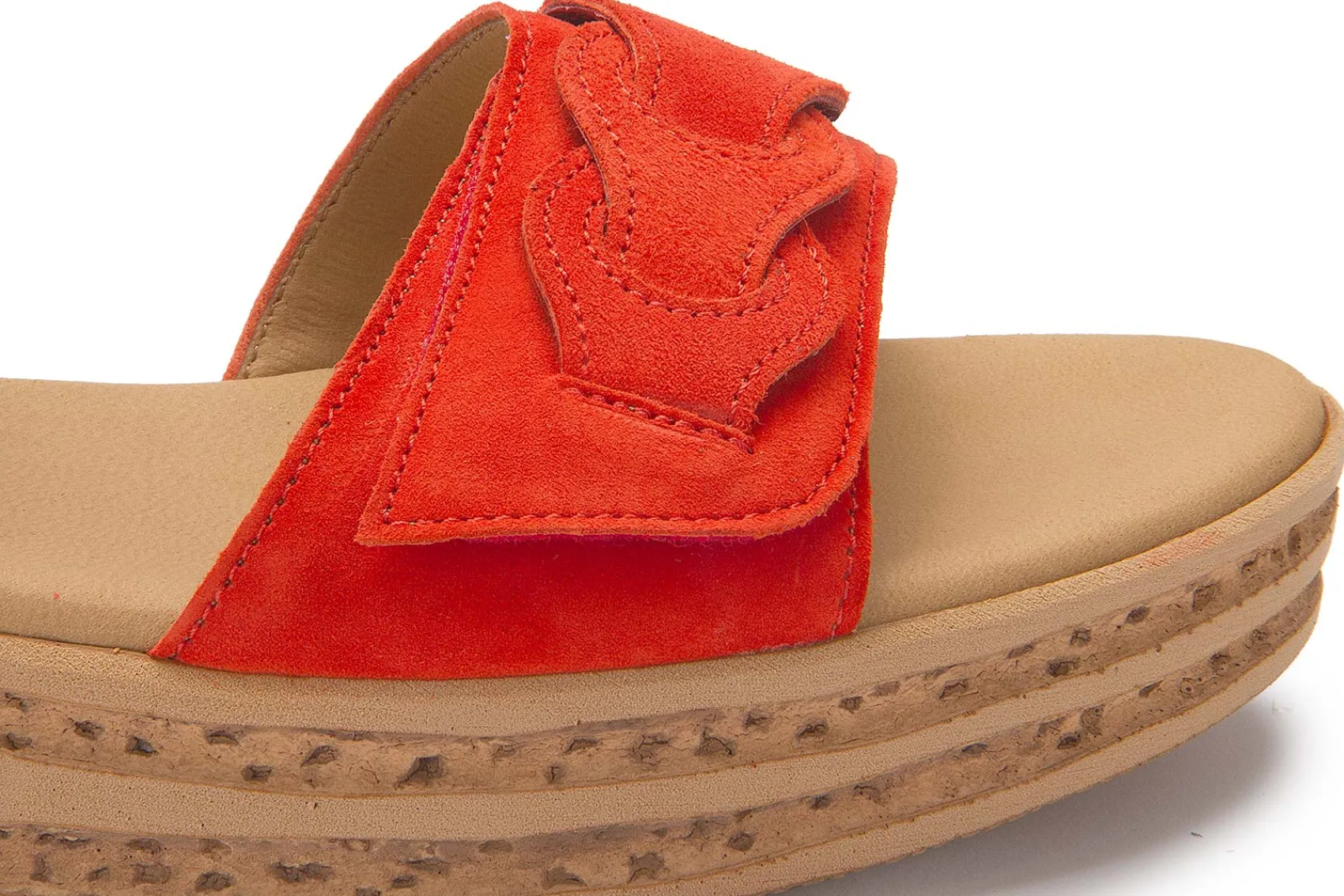 Sandalen|Gabor Sandale in Übergrößen Orange