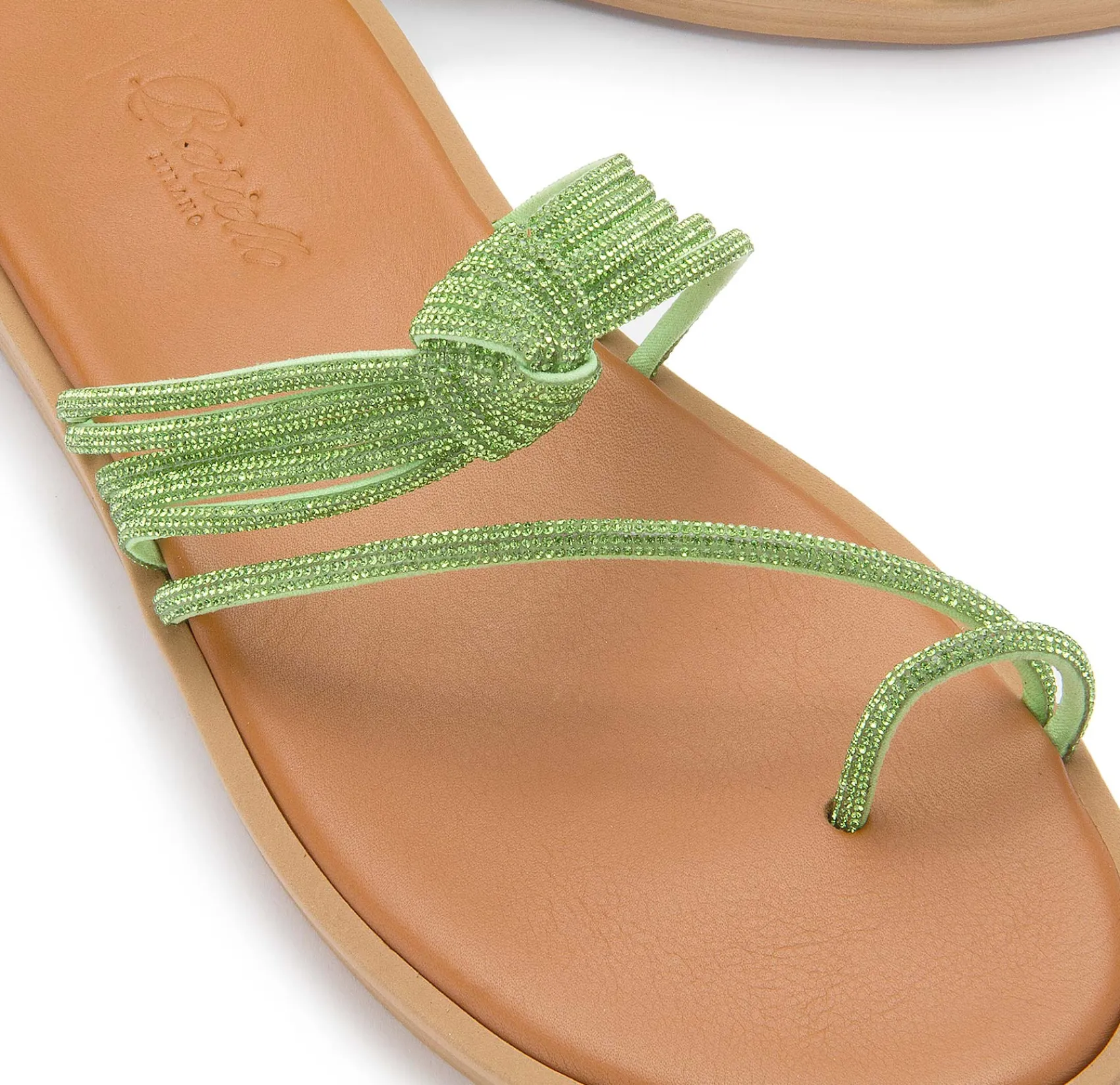 Sandalen|Horsch Schuhe Sandale in Übergrößen Grün