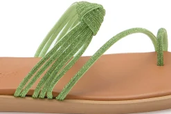 Sandalen|Horsch Schuhe Sandale in Übergrößen Grün