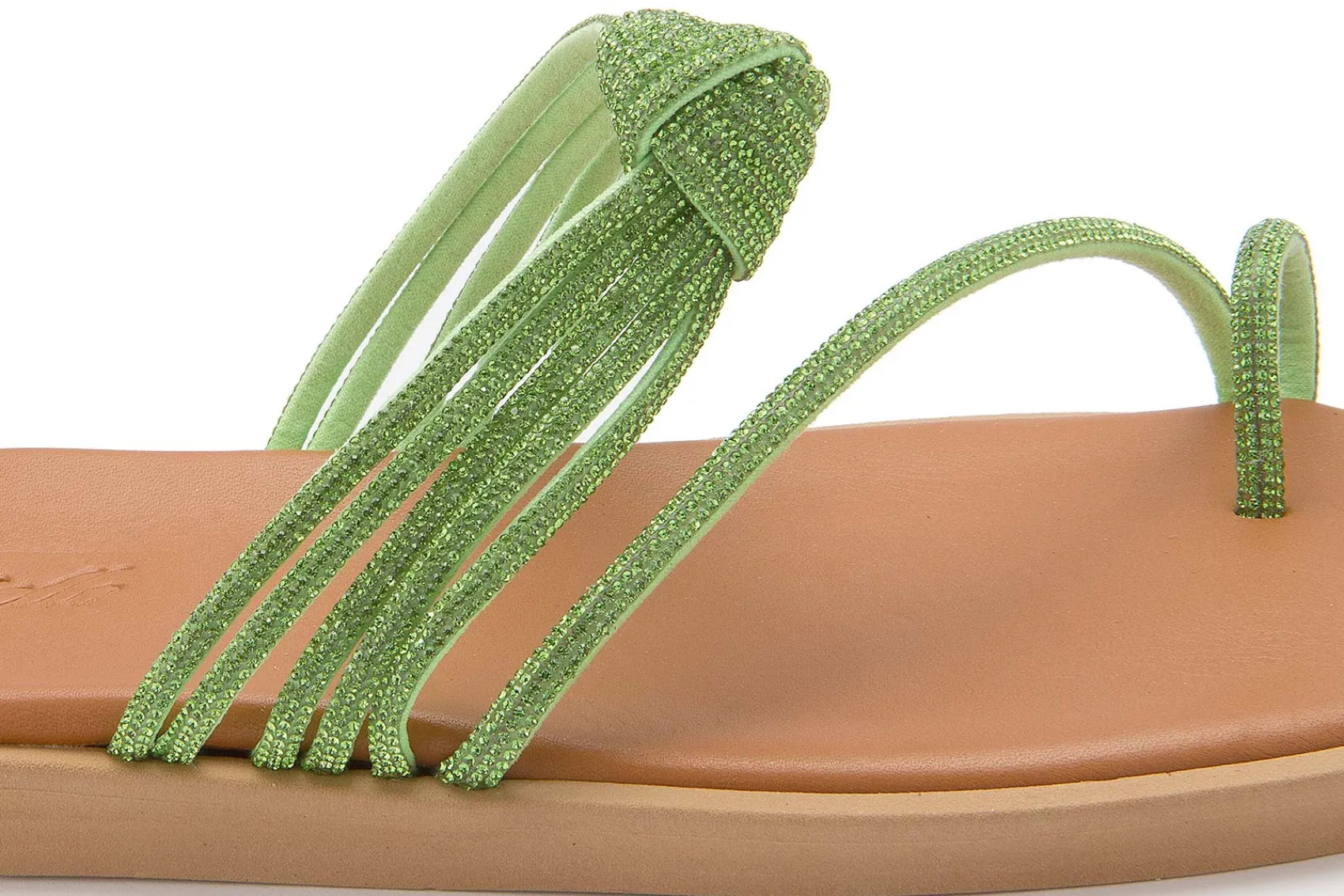 Sandalen|Horsch Schuhe Sandale in Übergrößen Grün