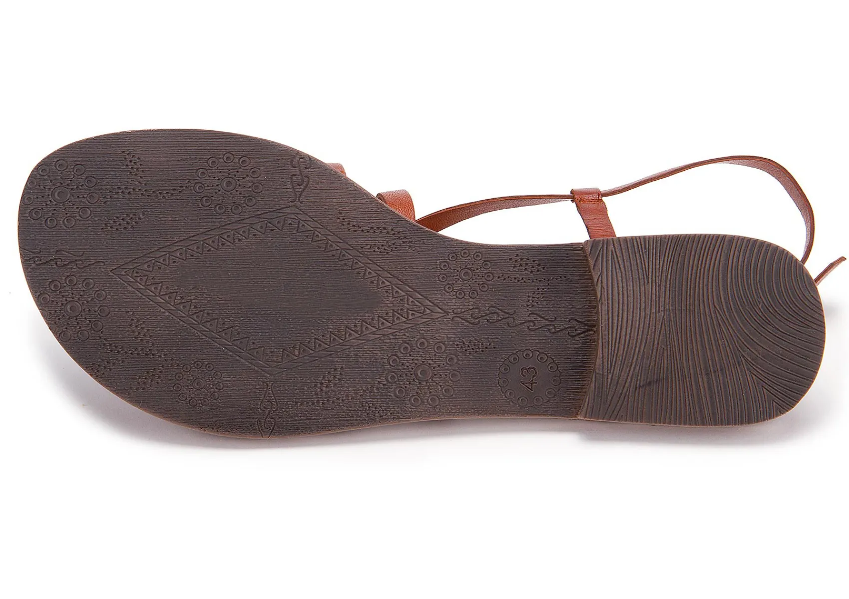 Sandalen|Horsch Schuhe Sandale in Übergrößen Braun