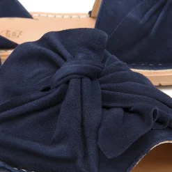 Sandalen|Horsch Schuhe Sandale in Übergrößen Blau