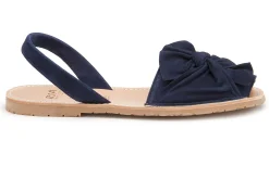 Sandalen|Horsch Schuhe Sandale in Übergrößen Blau