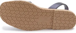 Sandalen|Horsch Schuhe Sandale in Übergrößen Blau