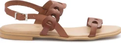 Sandalen|Horsch Schuhe Sandale in Übergrößen Braun