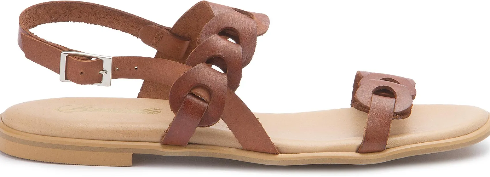 Sandalen|Horsch Schuhe Sandale in Übergrößen Braun