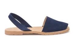 Sandalen|Horsch Schuhe Sandale in Übergrößen Blau