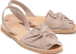 Sandalen|Horsch Schuhe Sandale in Übergrößen Beige