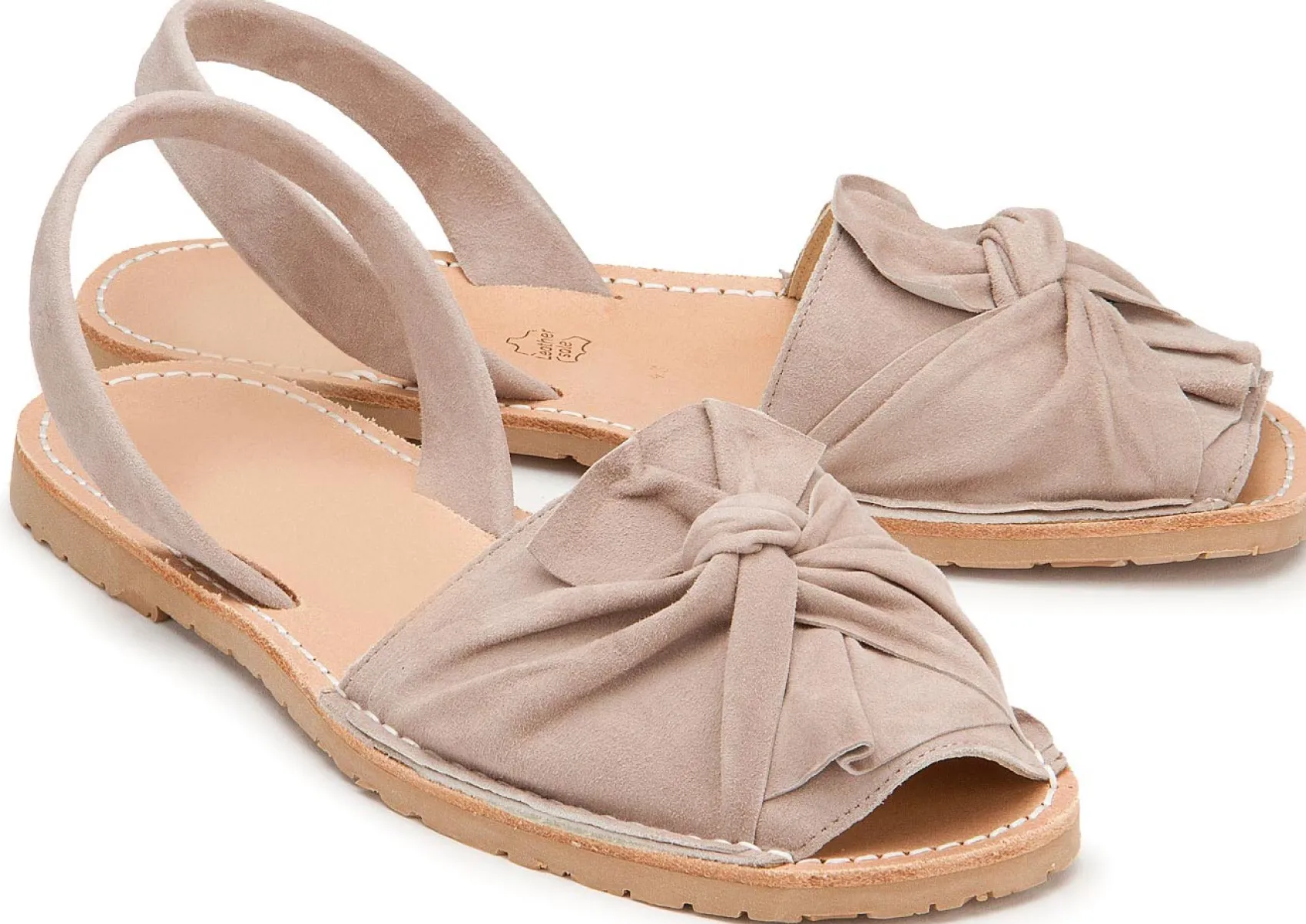 Sandalen|Horsch Schuhe Sandale in Übergrößen Beige