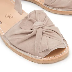 Sandalen|Horsch Schuhe Sandale in Übergrößen Beige