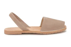 Sandalen|Horsch Schuhe Sandale in Übergrößen Beige