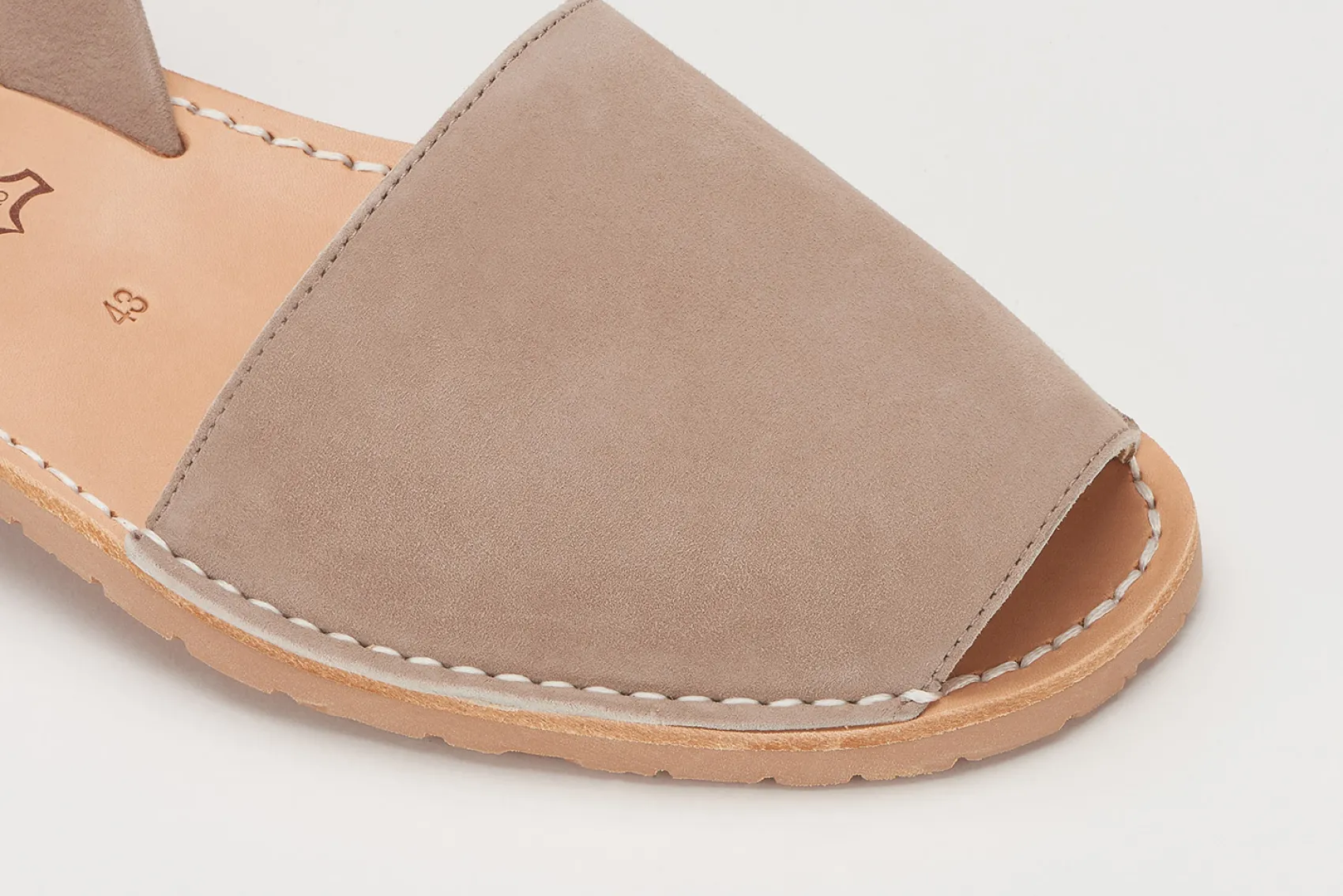 Sandalen|Horsch Schuhe Sandale in Übergrößen Beige